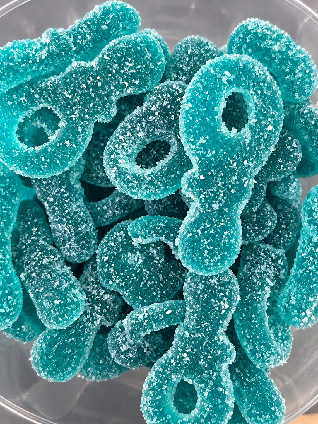 Tétines bleues Frambroise sucrée Dulceplus - 100gr