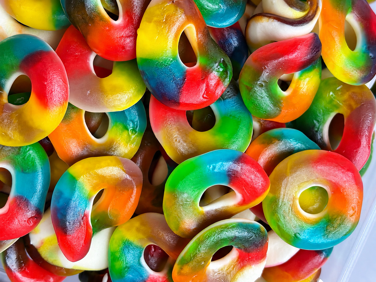 Anneaux Multicolore Dulceplus - 100gr