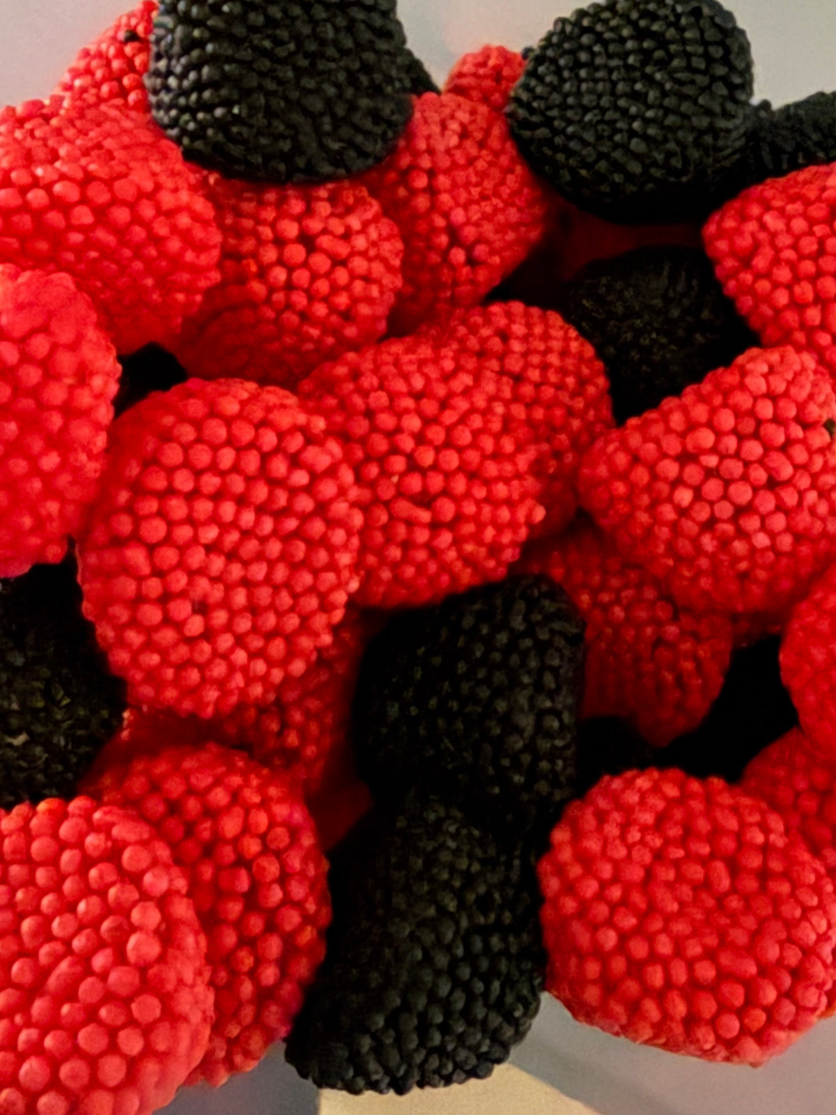 Mûres Perlées Rouge et noirs Dulceplus - 100gr